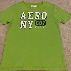 Men’s M lime green Aeropostale short sleeve T-shirt